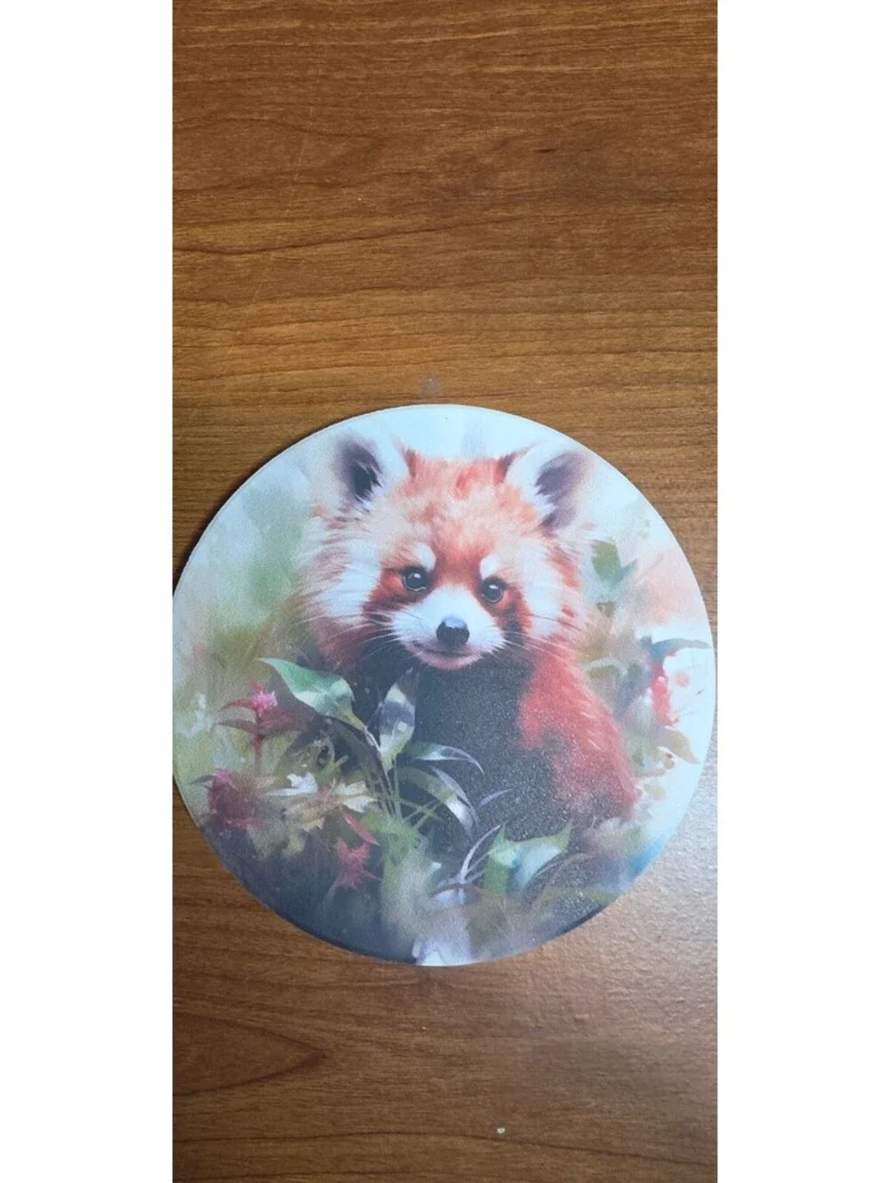 Red Panda Coasters NEW set of 4